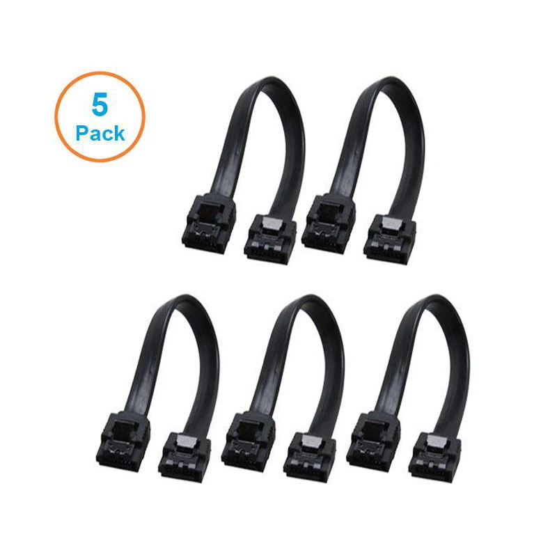cabo de dados serial sata cabo de dados angular conector sataiii adaptador de disco ssd