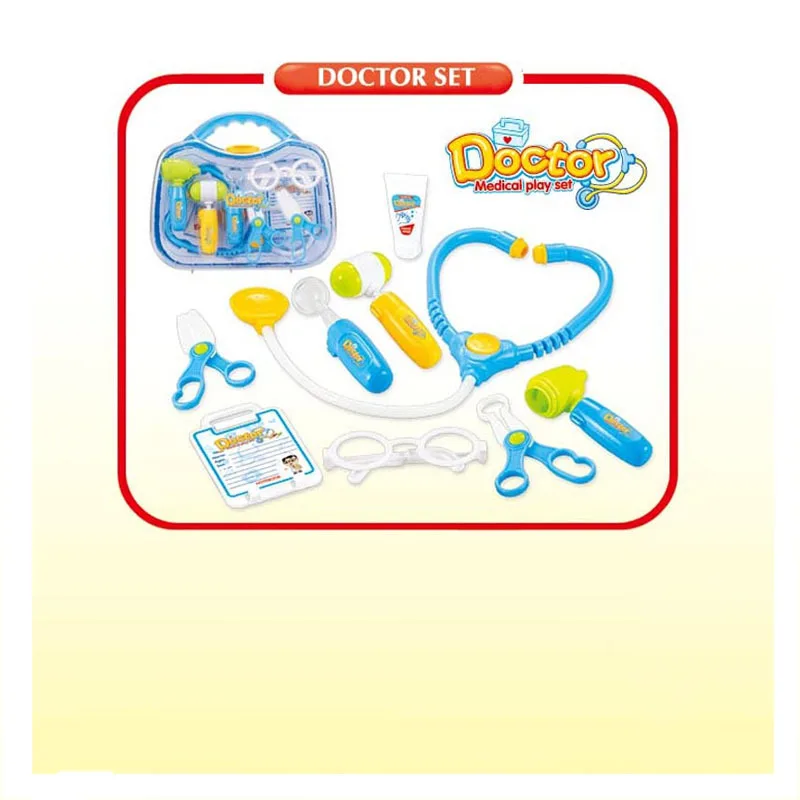 

Children Doctor Toy Sets Model Play House Injection Echometer Hospital Children Doctor Toy