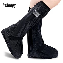 Горячая Распродажа креативные водонепроницаемые Многоразовые Мотоцикл Велосипед Мотоцикл непромокаемые сапоги покрывает непромокаемую обувь покрытие непромокаемые толстые