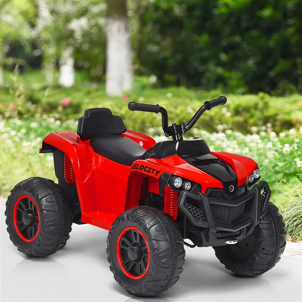 Дети ездить на ATV Quad детей автомобиль питание от батареи 12V w/огни и музыка