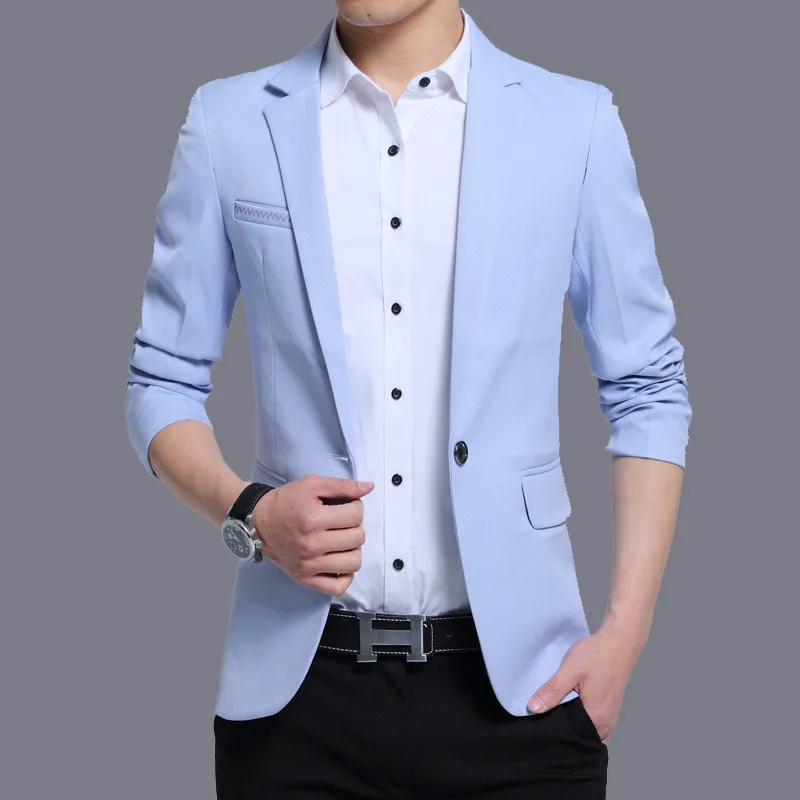 

Newest Gray Suit Coat Men 2020 Plus Size 5XL Chaqueta Hombre Spring Mens Jackets And Coats Jaqueta Masculina FYY524