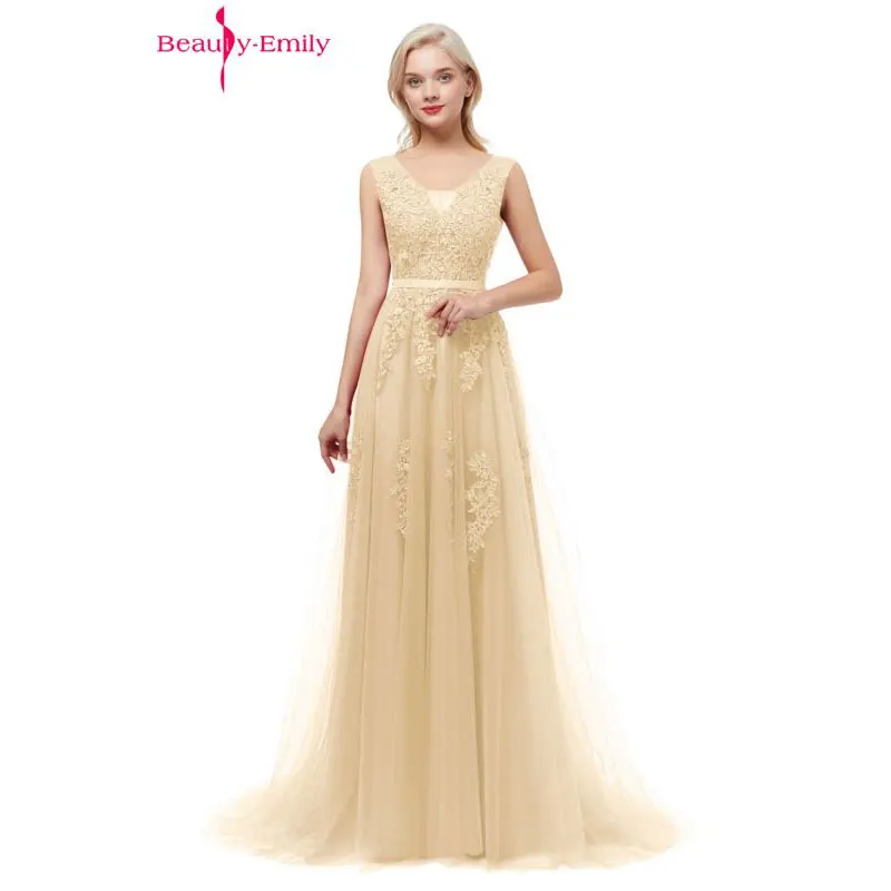 Beauty Emily Robe De Soiree кружевные сексуальные длинные вечерние платья с открытой спиной элегантные вечерние платья в пол