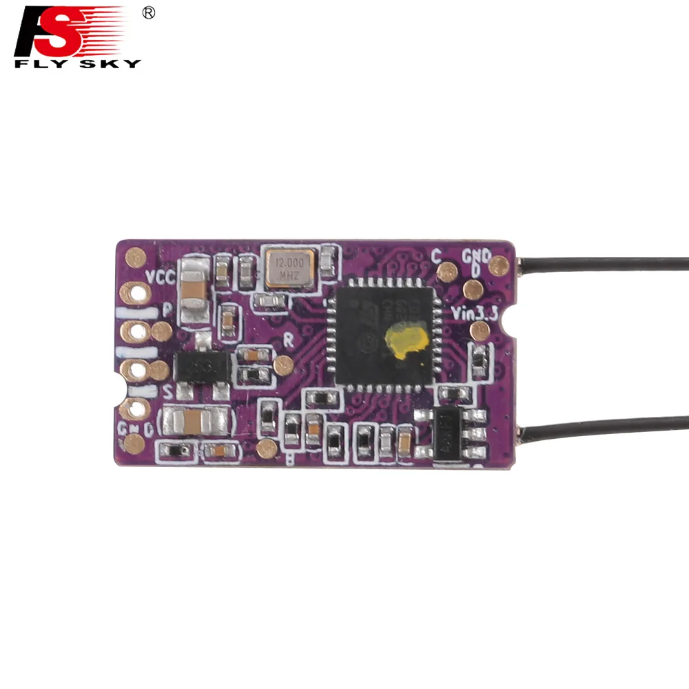 Flysky FS X14S 2 4G PPM i BUS S 14CH двойная антенна односторонний приемник для