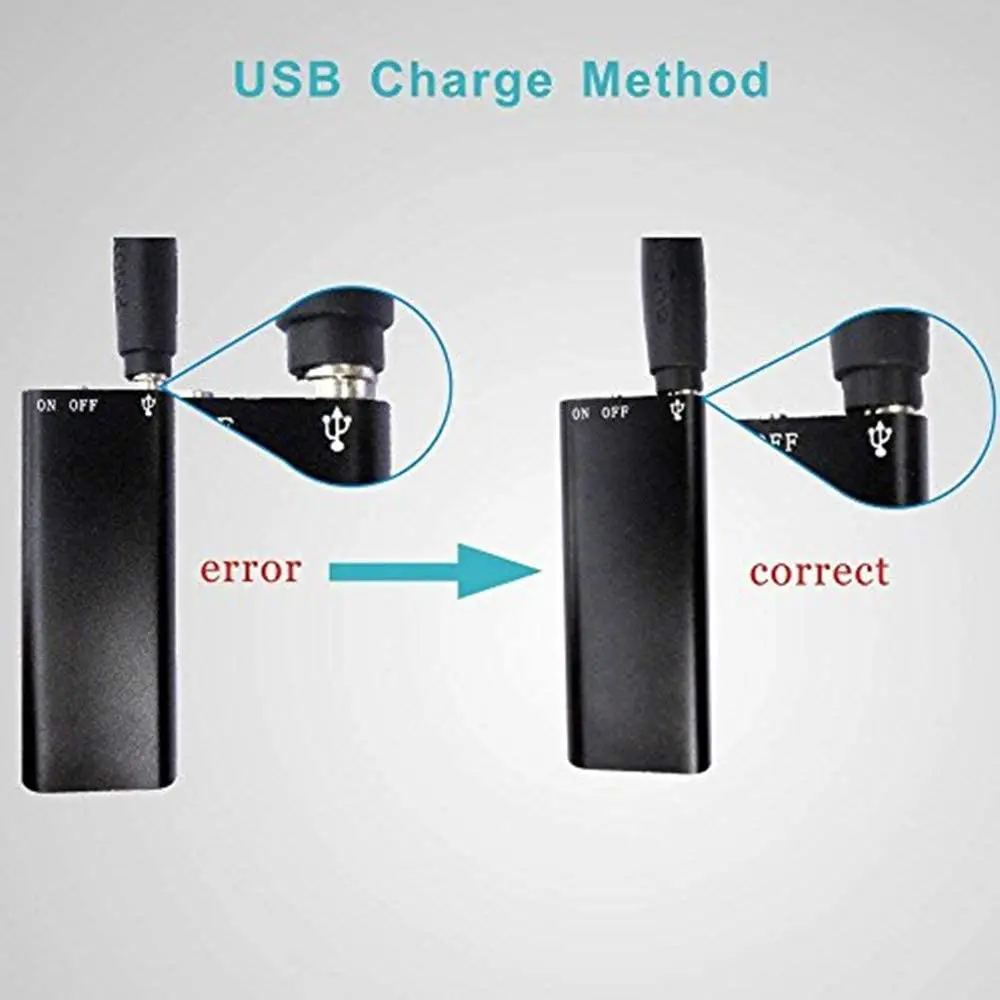 Цифровой Диктофон мини диктофон с 8 Гб USB флеш накопителем/170 часов записывающая