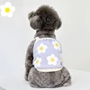 Cute Flower Dog Clothes Wholesale Spring and Summer