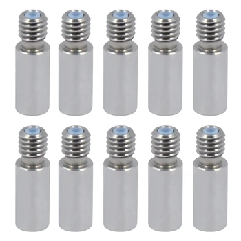 

10PCS Heat Break Hotend Throat Built-in Tube 1.75MM Filament for E3D V6 Hotend Heater Block 3D Printer Parts