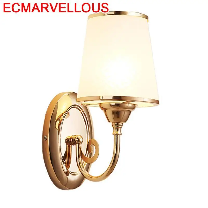 

Lampara De Pared Industrial Decor Indoor Vanity Modern Coiffeuse Avec Miroir For Home Wandlamp Bedroom Light Luminaire Wall Lamp