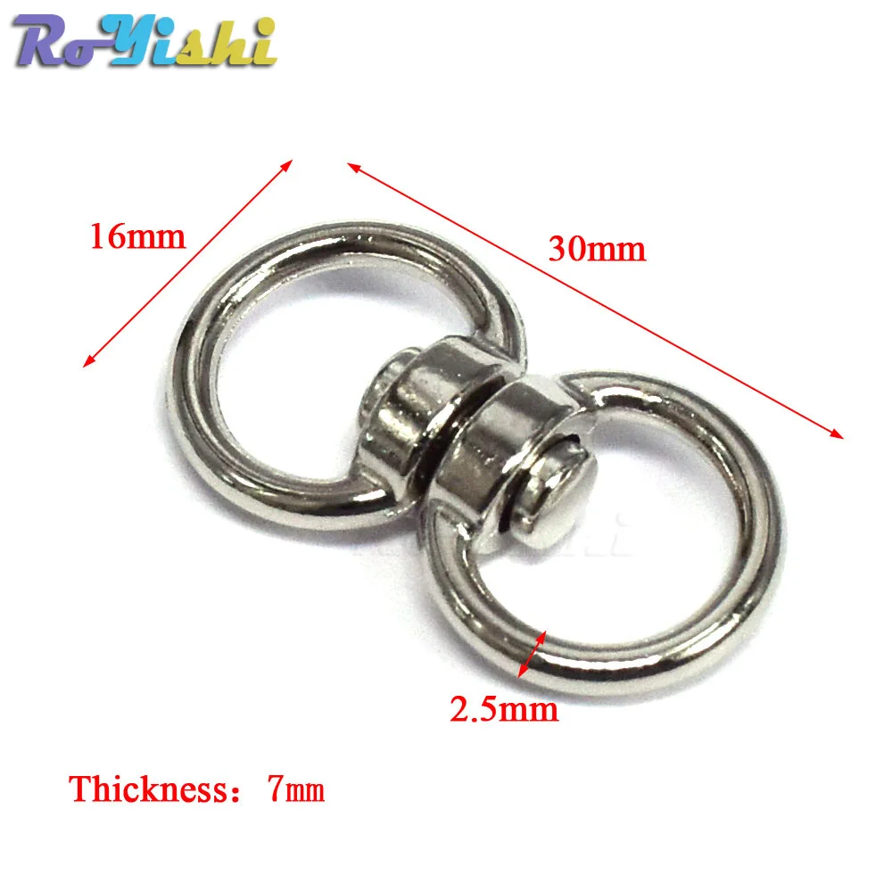 Ochoos Metal Lanyard Hook Swivel Snap Hooks Key Chain Clasp Clips Lanyard Bag Hardware 10pcs/Set Ochoos Metal Lanyard Hook Swivel Snap Hooks Key Chain Clasp Clips Lanyard Bag Hardware 10pcs/Set