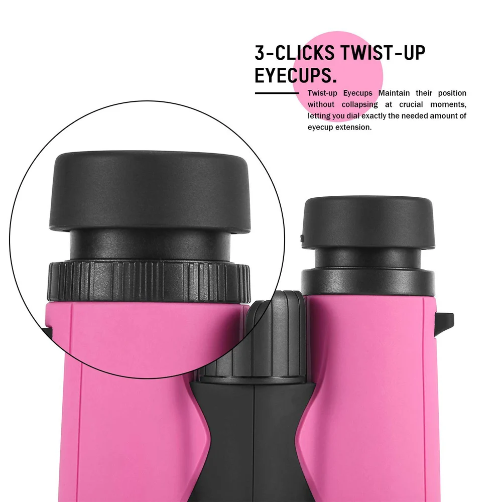 Eyeskey 10x42 бинокль для наблюдения за птицами взрослых компактный водонепроницаемый
