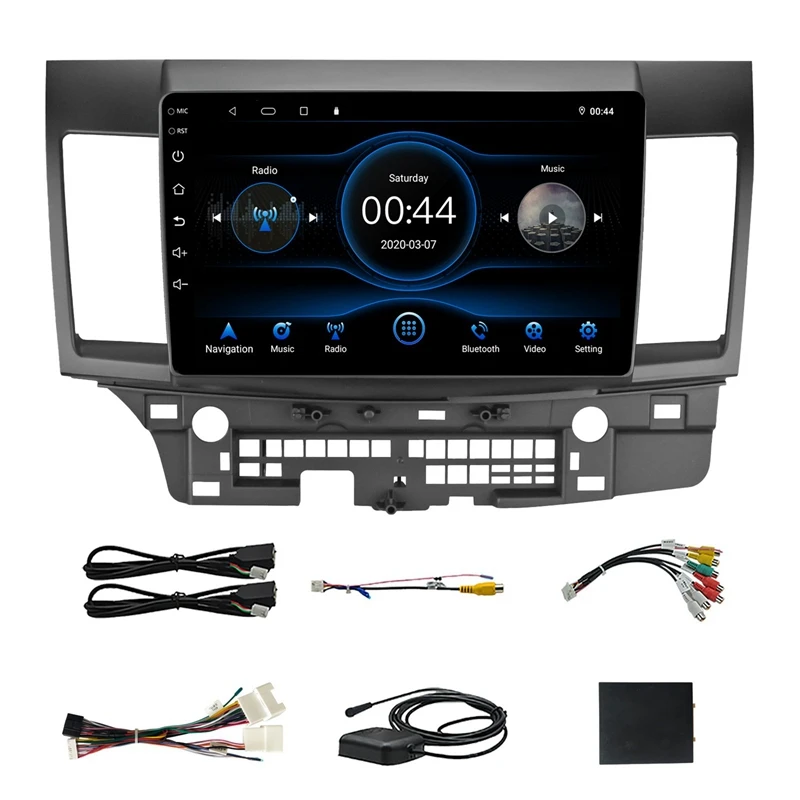 2Din Android 10 1 автомобильный Радио мультимедийный плеер Gps навигатор с DSP 2G + 16G для