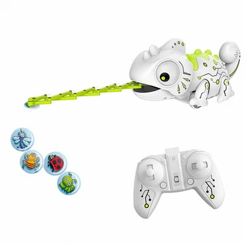 

HY245 Dinosaurio Robo Dinosaur Toy Remote Control Chameleon 2.4GHz RC Pet Intelligent Animal Robot Kit Kids Toys For Children