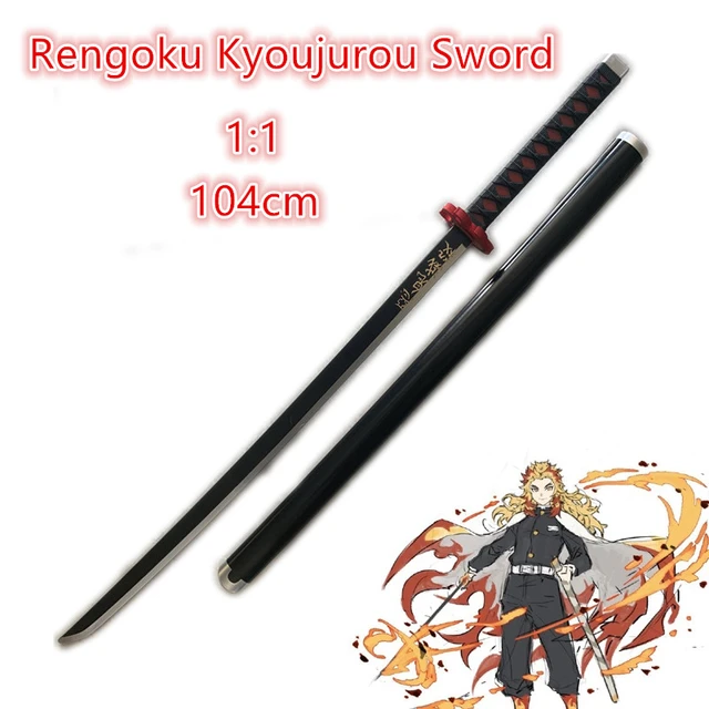 DIY - COMO FAZER A ESPADA DO RENGOKU (HOW TO MAKE RENGOKU'S SWORD) KIMETSU  NO YAIBA: DEMON SLAYER 