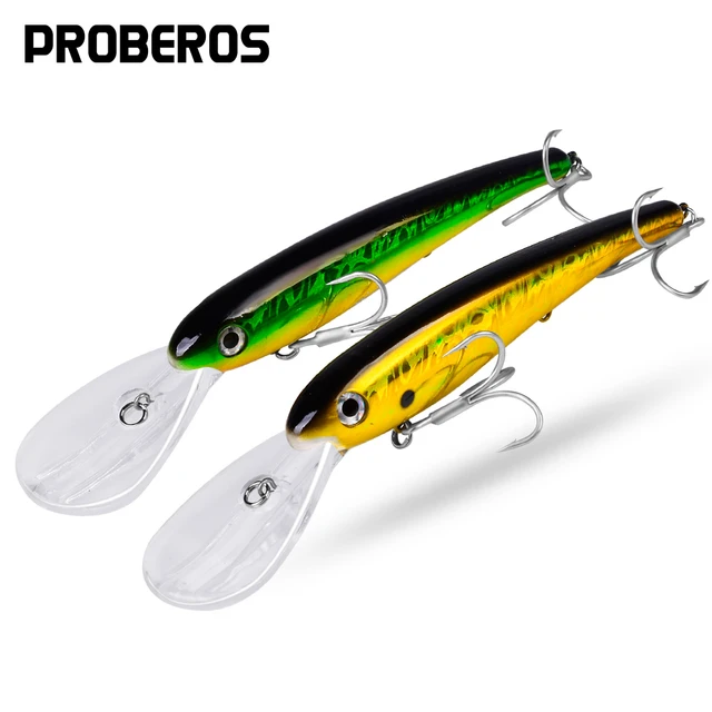 PROBEROS Fishing Bait Exported to USA 3D Fishing Tackle 10 color