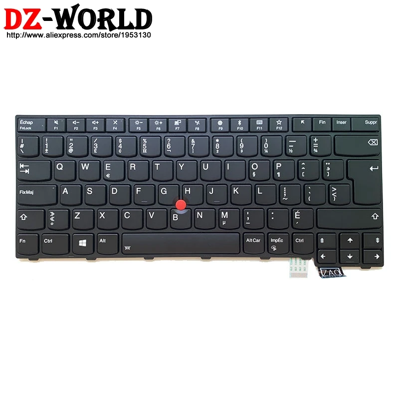 Новая канадская Французская клавиатура orig CFR с подсветкой для ноутбука Lenovo Thinkpad 13