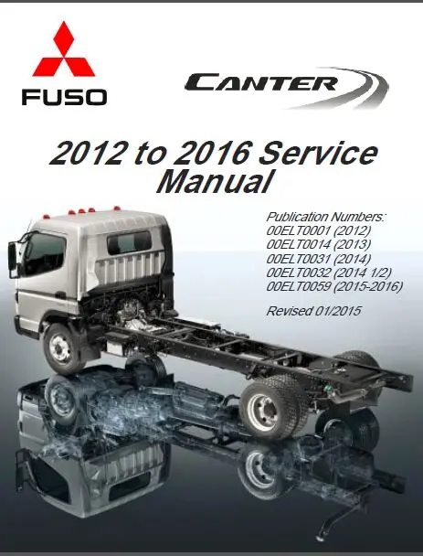 

FUSO 2002-2016 ALL Models Service Manuals-PDF for Mitsubishi
