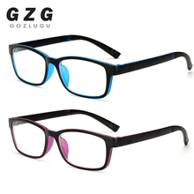 Компьютерные очки для мужчин и женщин квадратный анти синий светильник с радиационным покрытием пленка тонированная 0 градусов прозрачные линзы для работы дома игр