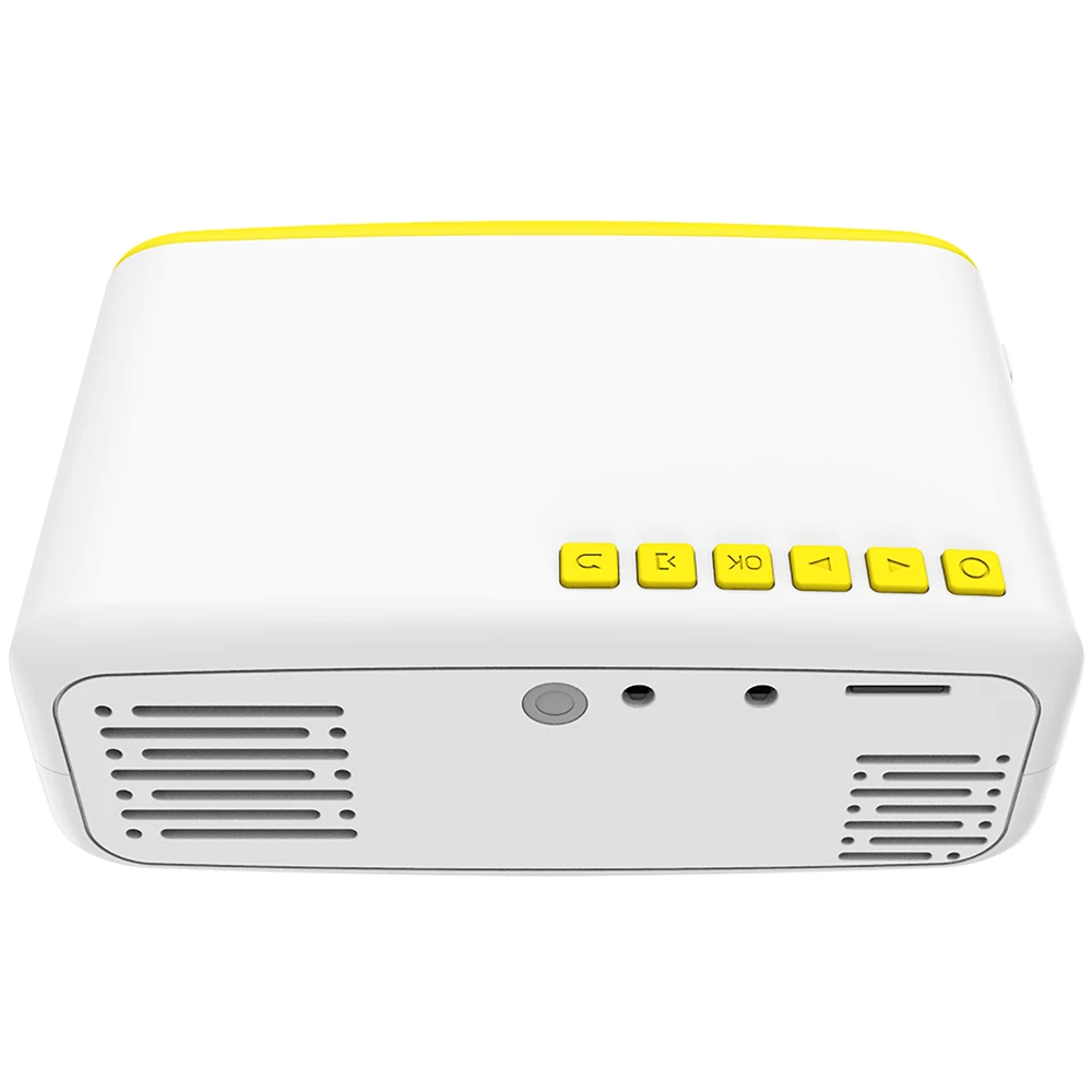 CS03 Мини светодиодный Умный домашний проектор 320x240/400-600 люмен/HDMI/TF/USB