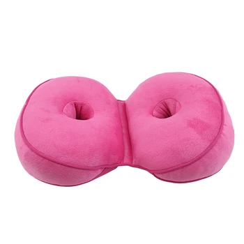

Double Comfort Cushion Plush Lift Hips Up Seat Cushion Folding Pillow Can Be Stored Pressure Relief Fits