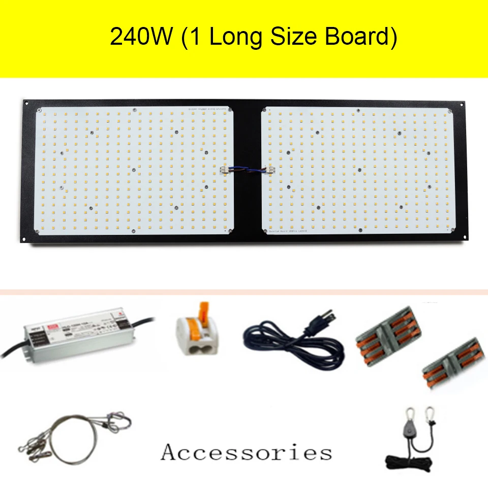 Samsung Board Dimmable 120W 240W LED Grow Light Full Spectrum 3000K 3500K 660nm for Hydro Indoor Plants Greenhouse