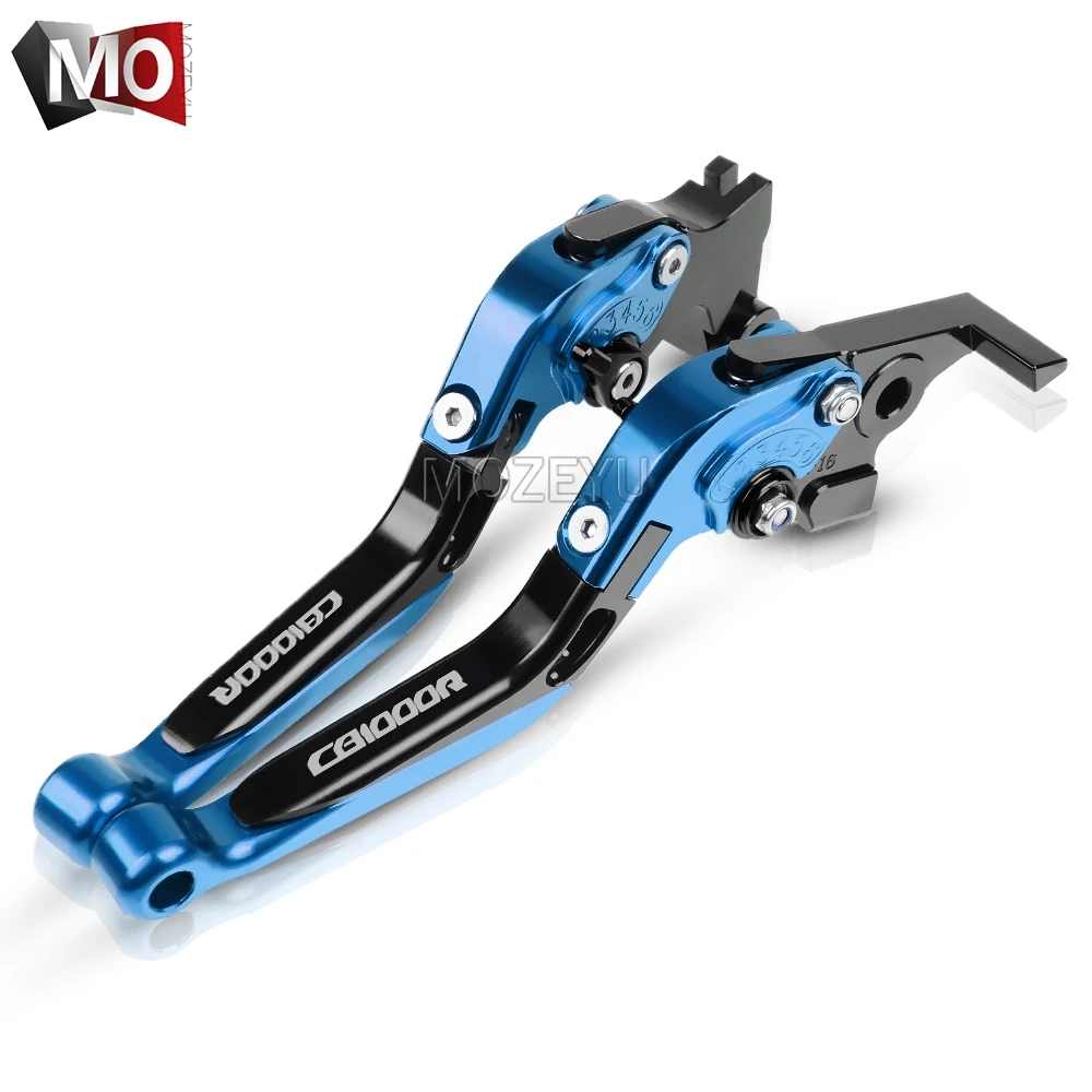 Для Honda CB1000R NEOSPORTCAFE/CB1000R CB 1000R 1000 CB1000 R- Мотоцикл с ЧПУ Складные Выдвижные Тормозные Рычаги Сцепления - Цвет: Blue