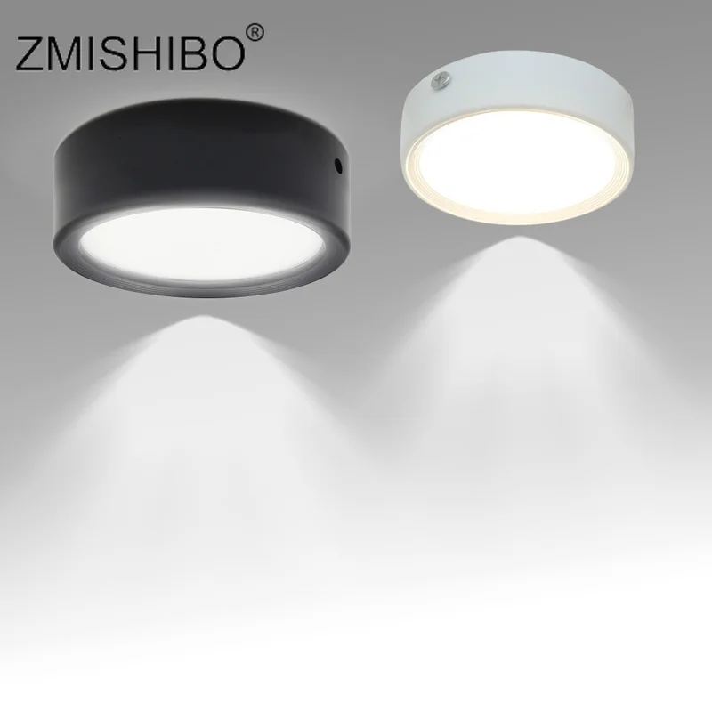 Светодиодный потолочный светильник ZMISHIBO 220 В 3 Вт 5 7 10 3000K 4000K 6000K|Потолочные лампы| |