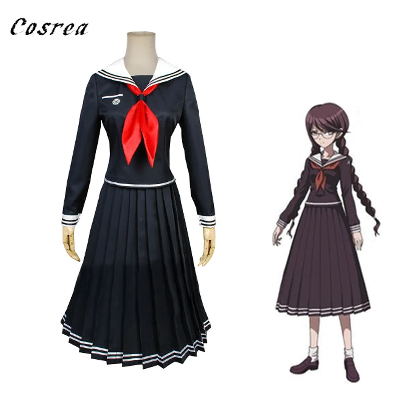 Костюм супер данганронпа из игры Dangan-Ronpa 2 косплей-костюм Токо фукава школьная