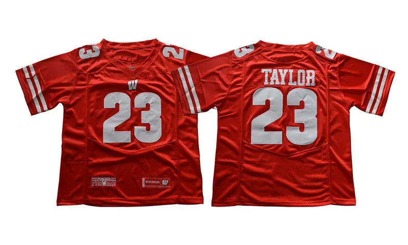 Мужские трикотажные изделия из Висконсина Badgers Taylor 23