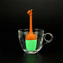 Креативный кухонный гаджет, Чайный фильтр, чай, кофе, поилка, жестовый Чайный фильтр, инжектор, живой лист, травяная стойка для специй, инструмент для заваривания чая