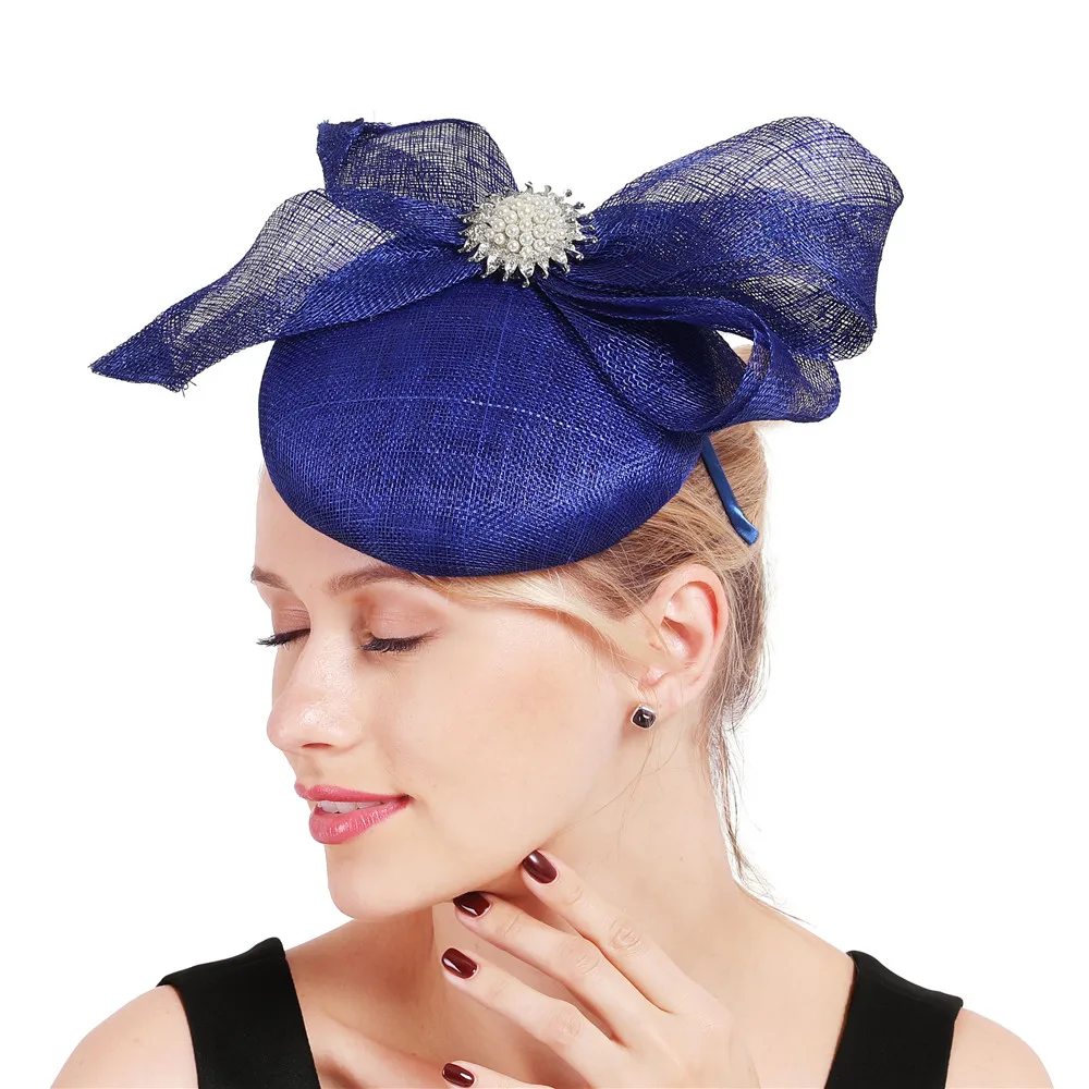 Millinery, шляпы для гонок для женщин, элегантные, женские, с бантом, великолепные, красивые, вуалетки, шляпа для девушек, для официальных мероприятий, свадьбы, ужина, платья, шляпы