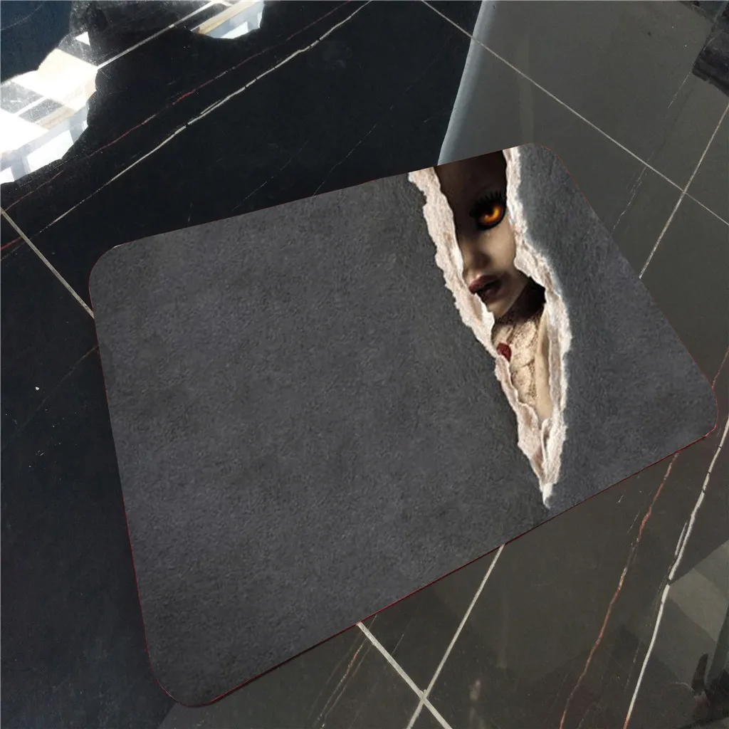 Счастливый Хэллоуин приведение в виде тыквы Таро фланелевый ковер нескользящий ковер 40X60 см пол ковер многоцветный украшения дома аксессуары# U