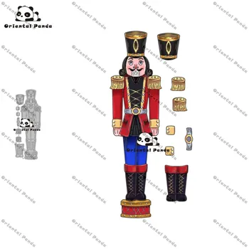 

New Dies 2020 Nutcracker Metal Cutting Dies diy Dies photo album cutting dies Scrapbooking Stencil stamps metal dies
