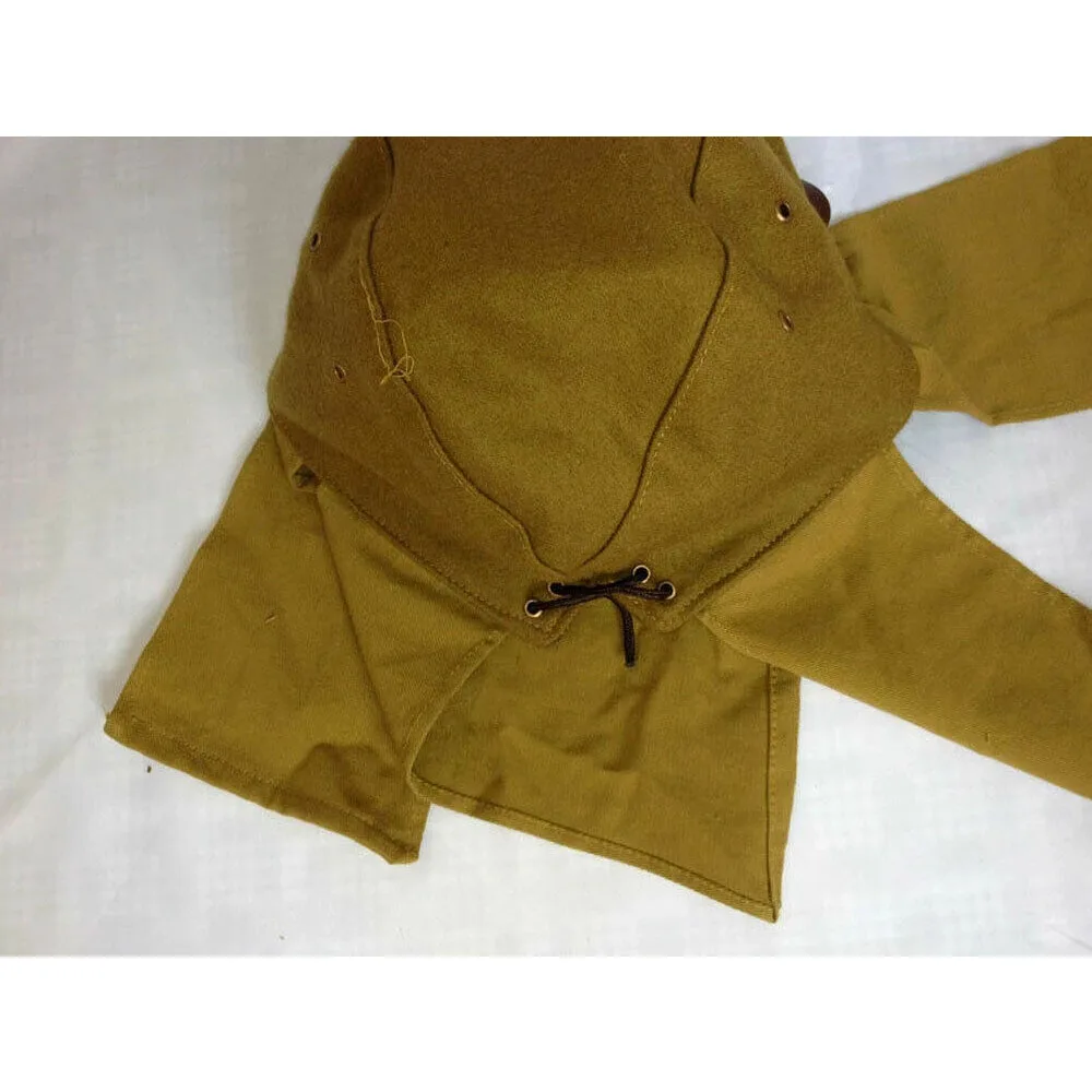 Cappello Di Lana Soldato Giapponese WW2 - Con Pattina Per Collo, Taglia L (58-59), Per Collezionisti - Foto 6