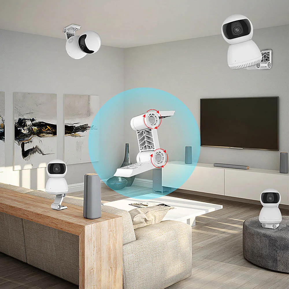 Видеоняни для малышей панорамная ip-камера 1080P Smart H.264 Pro инфракрасное ночное видение M-otion камера обнаружения AI wifi камера