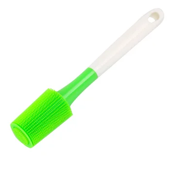 

Silicone Washing Brush Hand-held Portable Flexible Eco-friendly For Kitchen Washable Multipurpose Cleaning Brush
