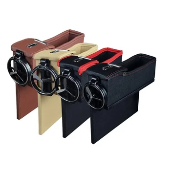 

Car Seat Crack Organizer, Gap pocket Storage Bag/Case, Cup Holder Box for Mobile Phone Storaging, Tidy Cleaning Accessories