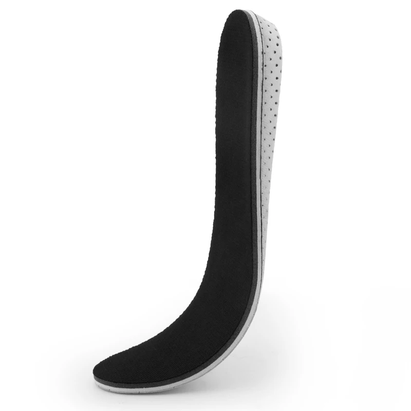 Height Increase Insole Hard Breathable Memory Foam Heel Lifting Inserts Shoe Lifts Shoe Pads Elevator Insoles for Unisex
