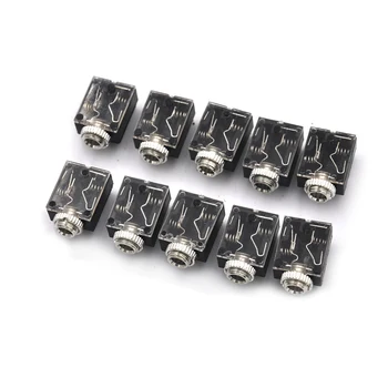 

10pcs/lot 5 Pin PCB Mount Female 3.5mm Stereo Jack Socket Connector Headphone Jack