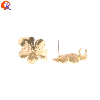 

Cordial Design 50Pcs 19*23MM Jewelry Accessories/Earring Stud/DIY Parts/Flower Shape/Jewelry Making/Hand Made/Earring Findings