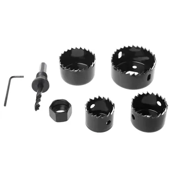 

6Pcs Hole Circular Saw Set Drill Bit Cutting Cutter Round 32mm 38mm 45mm 54mm Drop Ship Support
