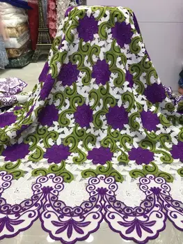 

High Quality African Chemical Lace Fabric Water Soluble orange Nigerian Guipure Wedding Dress African Lace Fabric