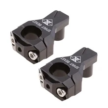 2 шт алюминиевые 7/" 22 мм моторы Руль Ручка жир бар крепление зажимы стояк