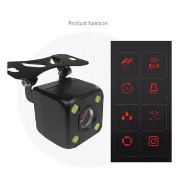 

Hot 1 Set HD 170 Degree Vehicle Car Reverse Rear View Night Vision Camera Starlight for Universal Car Parking Assistance Accesso