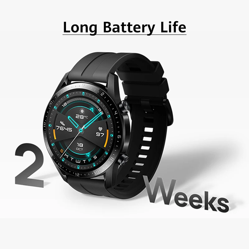 Versione globale HUAWEI WATCH GT 2 GT2 Smart WATCH ossigeno nel sangue  SmartWatch 14 giorni telefonata Tracker della frequenza cardiaca|Smart  Watches| - AliExpress