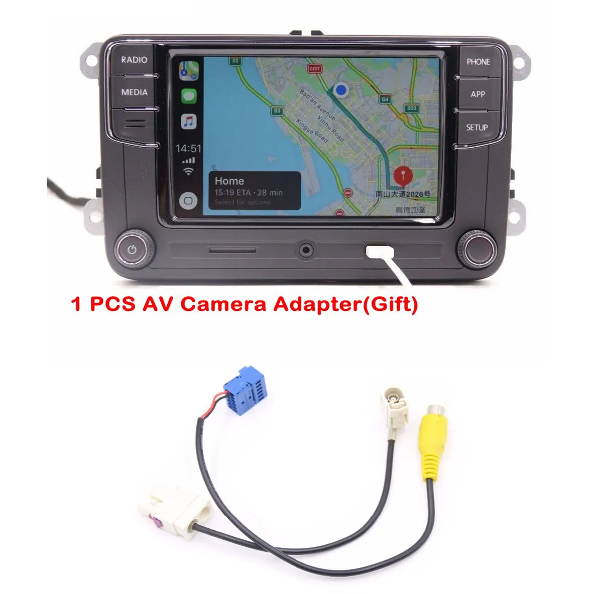 6RD 035 187B Desai Carplay RCD330 330G Plus 6 5 &quotMIB радиоприемник для VW Golf Jetta CC Tiguan Passat Polo|Панели| |
