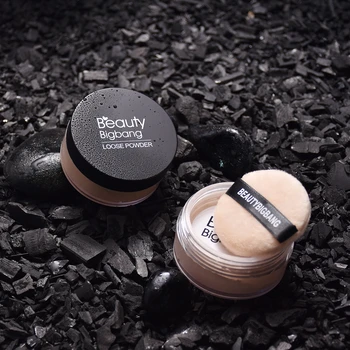 

BEAUTYBIGBANG New Makeup Powder 3 Colors Loose Powder Face Makeup Waterproof Loose Powder Skin Finish Powder
