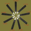 Ceramic Scraper Deburring Cutting Plastic Glue Outer Arc Ceramic Edger 2