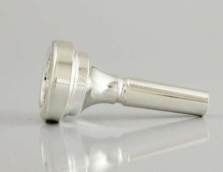 1PCS Euphonium mouthpieces, Flat 4 key tuba on the mouth Silver plating