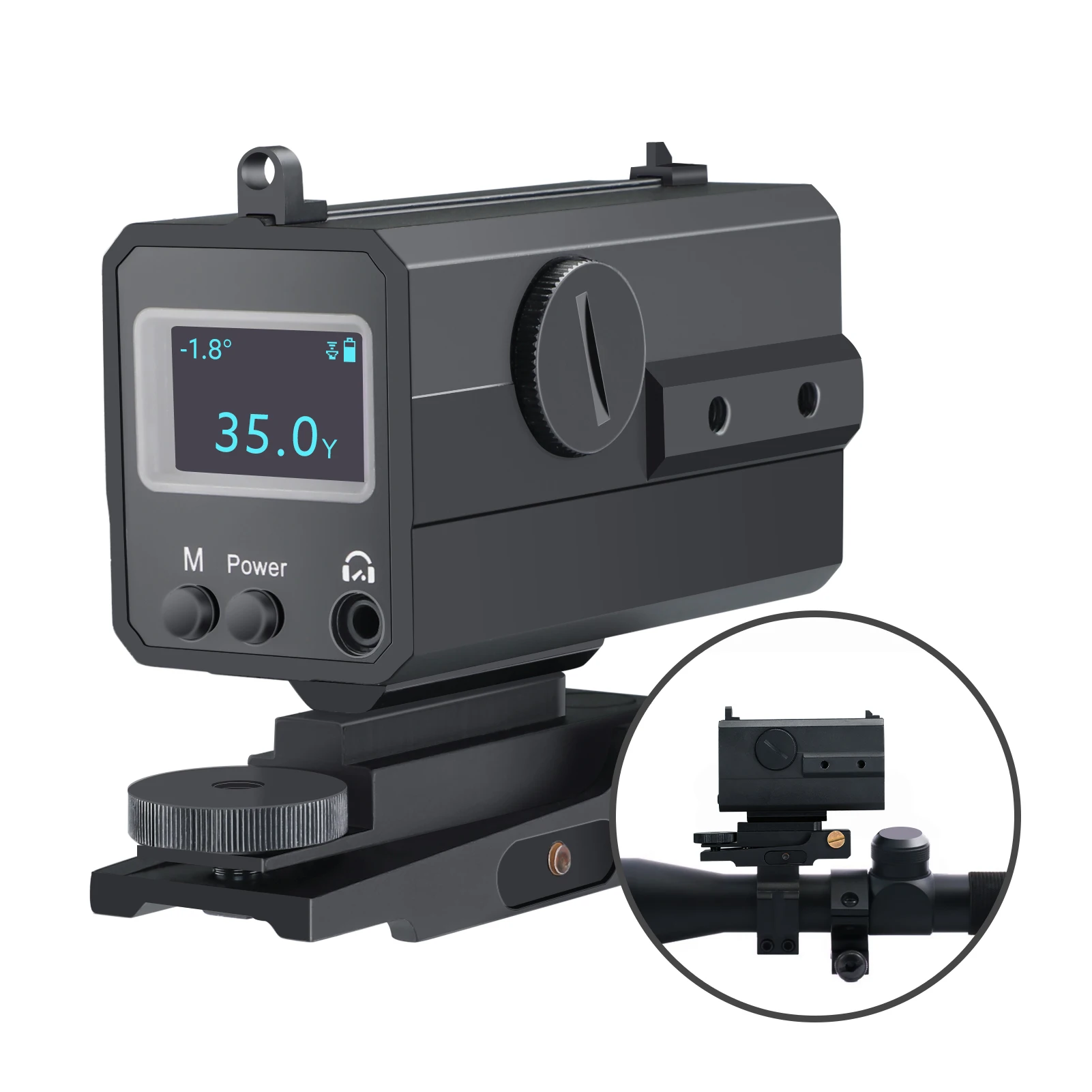 US $98.64 BOBLOV AK800 Riflescope Mini Tactical Outdoor Hunting Rangefinder 800m Measurement Range Finders Voice Broadcast Range Finder