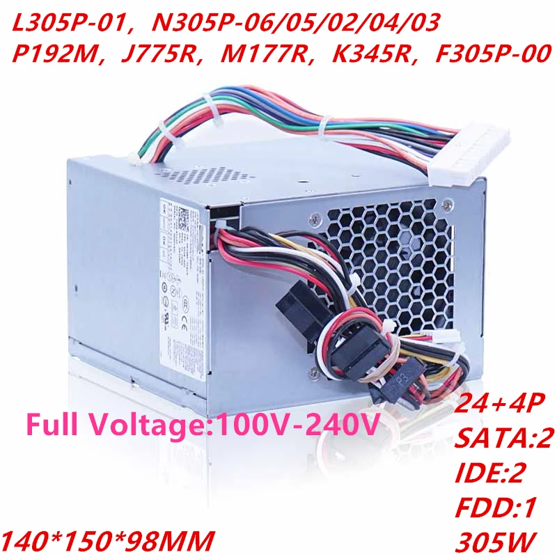 Блок питания для ноутбука Dell Opt380 760 780 980 760 915 GX960MT Питание L305P-01 N305P-06 05 02 04 03 L305P-03 M177R K345R F305P-00