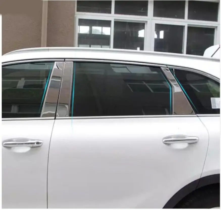 Аксессуары из нержавеющей стали подходит для Kia Solanto крышка формы украшения Быстрая